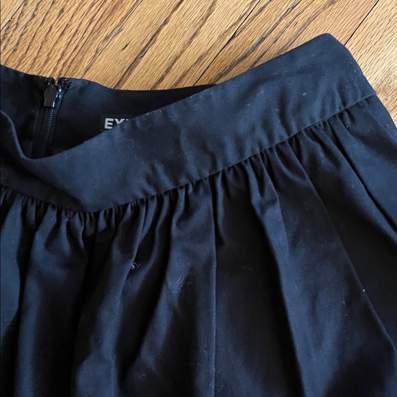 Express Black Circle Skater Skirt - Picture 3 of 6